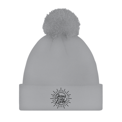 Bommelmütze Jesus ist Liebe