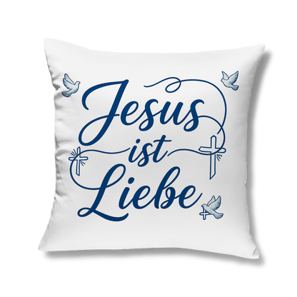 Kopfkissen Jesus ist Liebe T.Chet