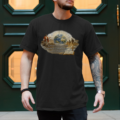 Herren T-Shirt Predigen in der Welt