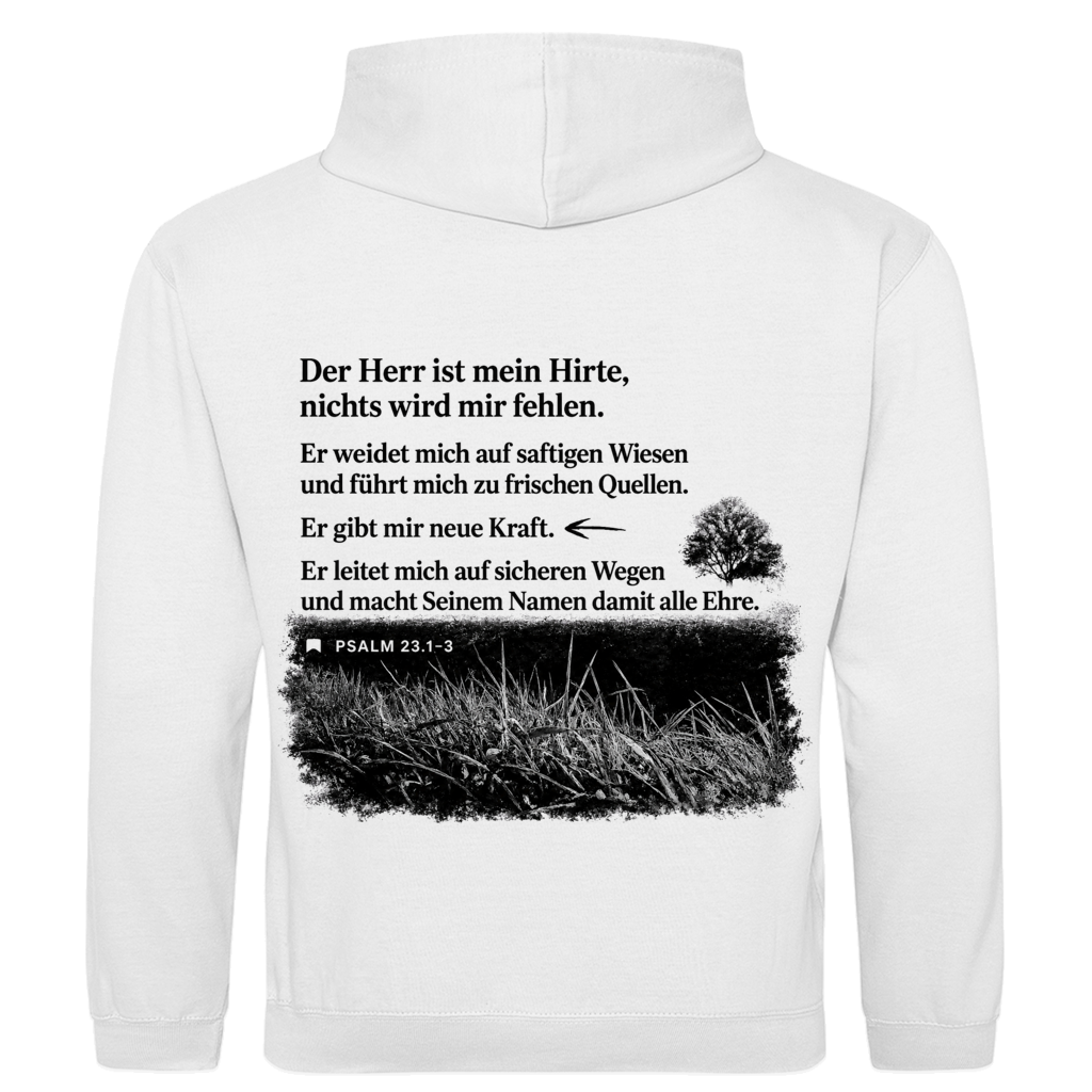 Herren Hoodie Herr ist mein Hirte