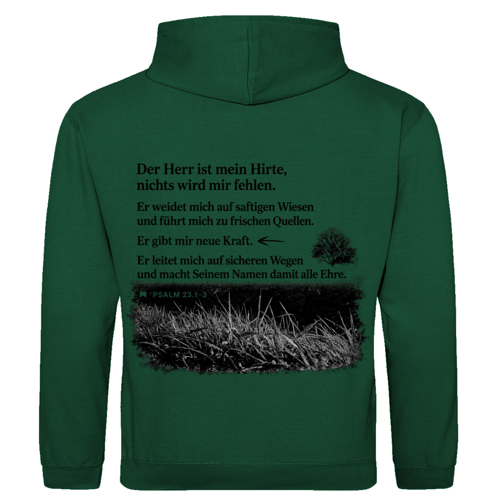 Herren Hoodie Herr ist mein Hirte