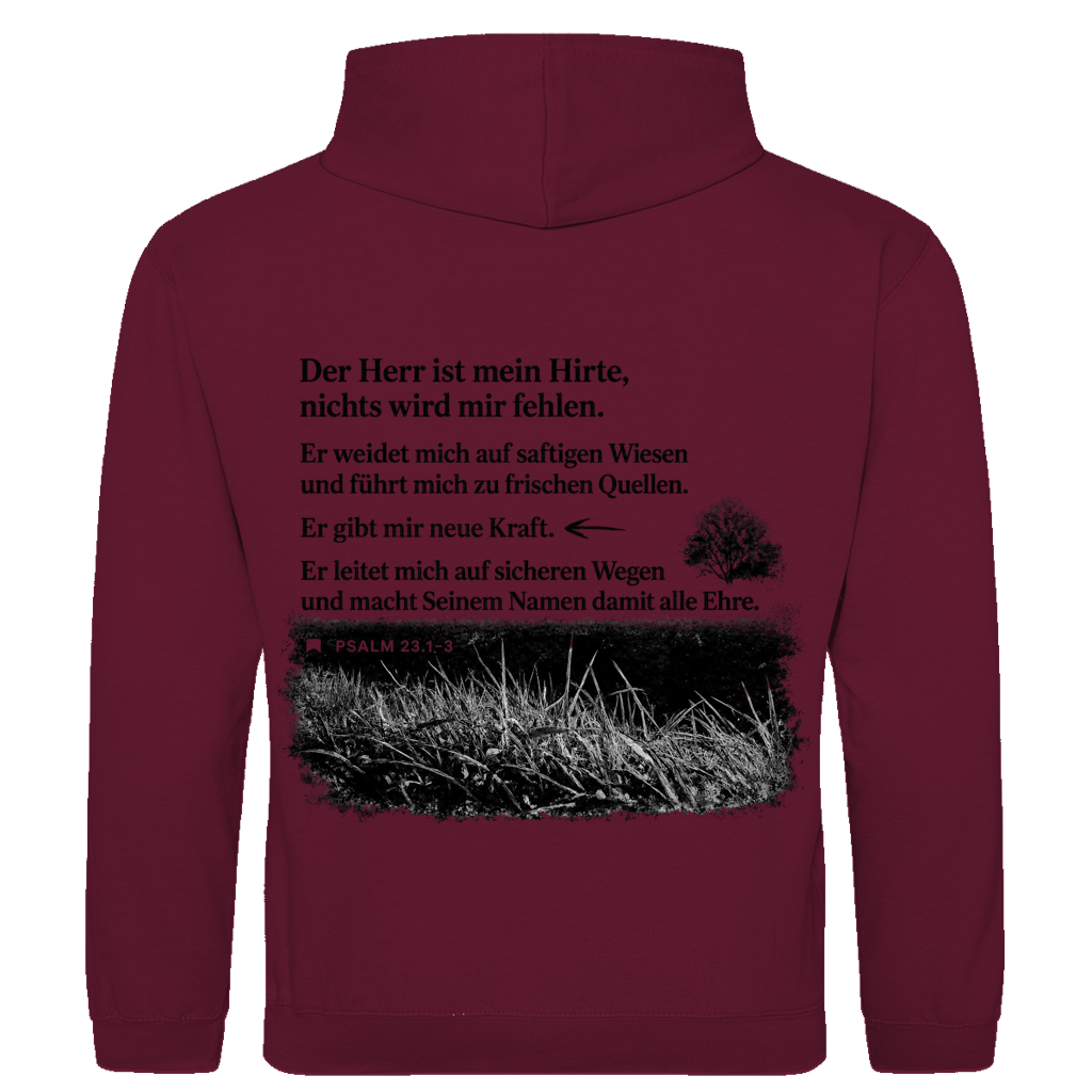 Herren Hoodie Herr ist mein Hirte