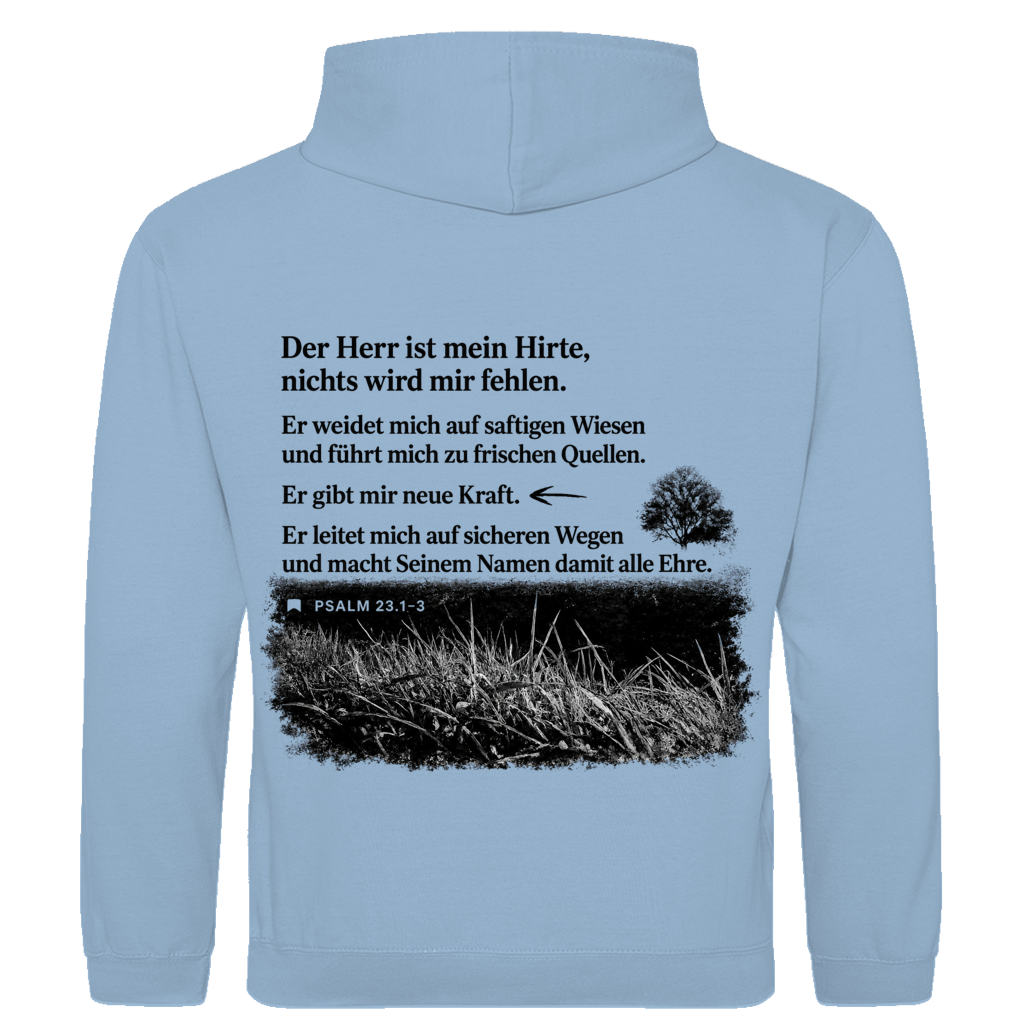 Herren Hoodie Herr ist mein Hirte