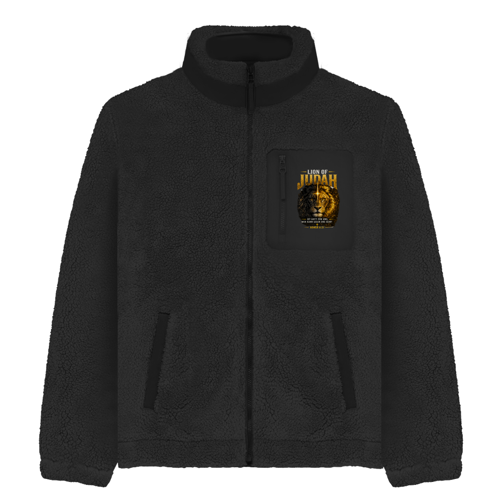 Sherpa Jacke Löwe von Juda