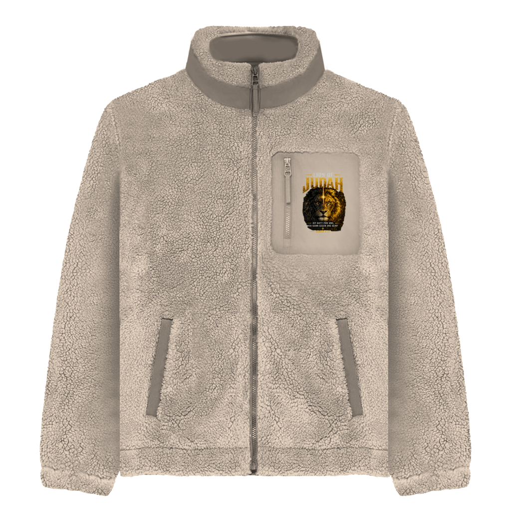 Sherpa Jacke Löwe von Juda