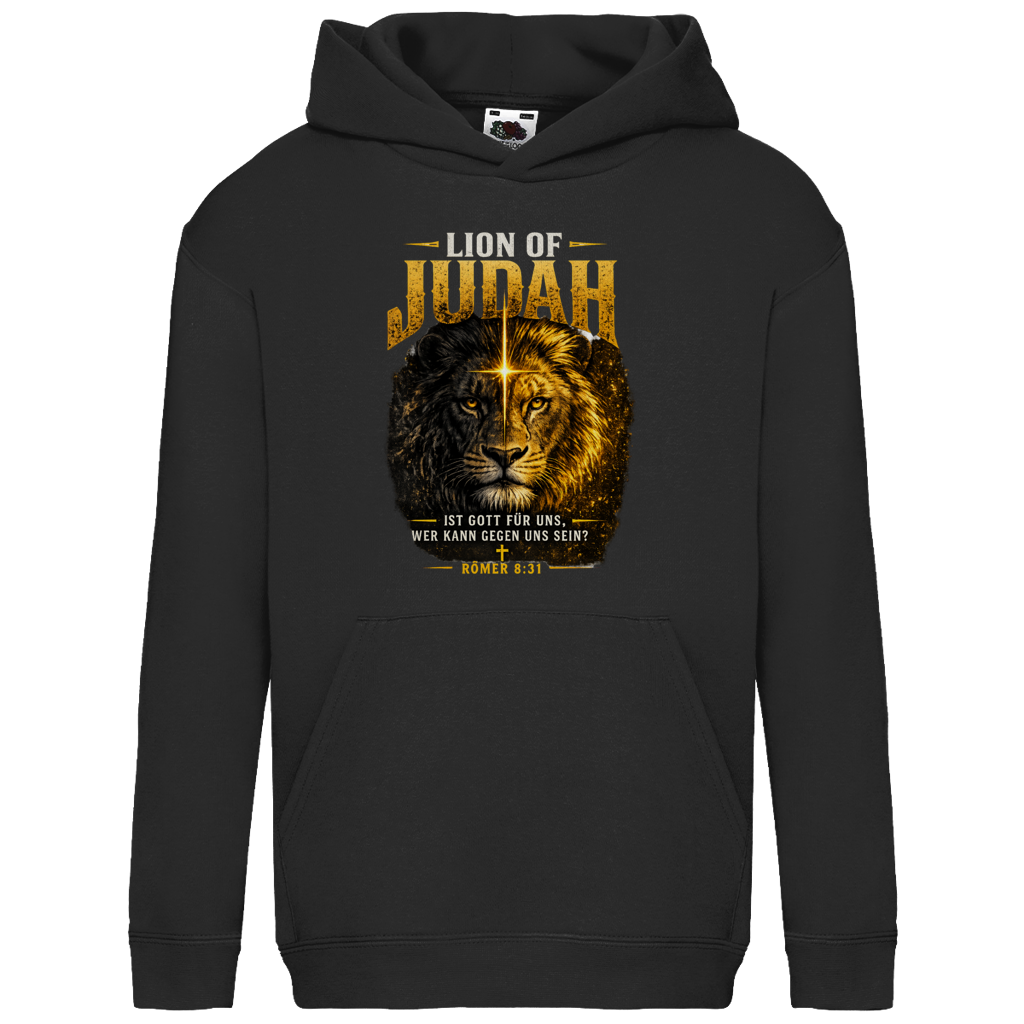 Kids Basic Hoodie Löwe von Juda
