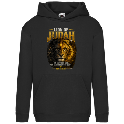 Kids Basic Hoodie Löwe von Juda