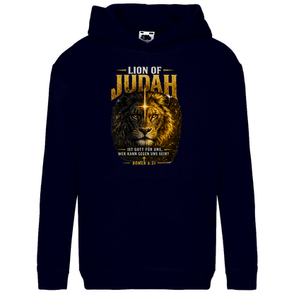 Kids Basic Hoodie Löwe von Juda