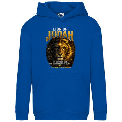 Kids Basic Hoodie Löwe von Juda