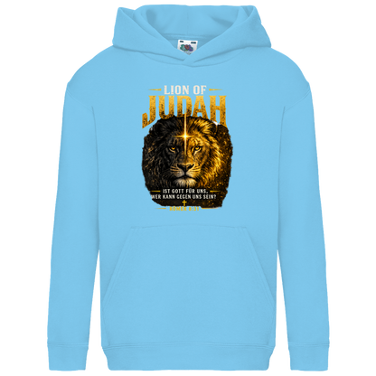 Kids Basic Hoodie Löwe von Juda