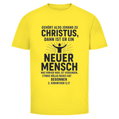 Herren T-Shirt Neuer Mensch in Christus