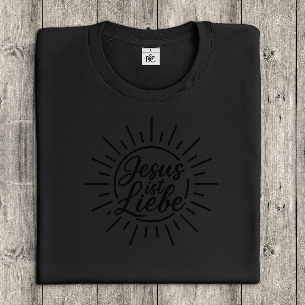 Damen T-Shirt Jesus ist Liebe