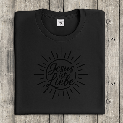 Damen T-Shirt Jesus ist Liebe