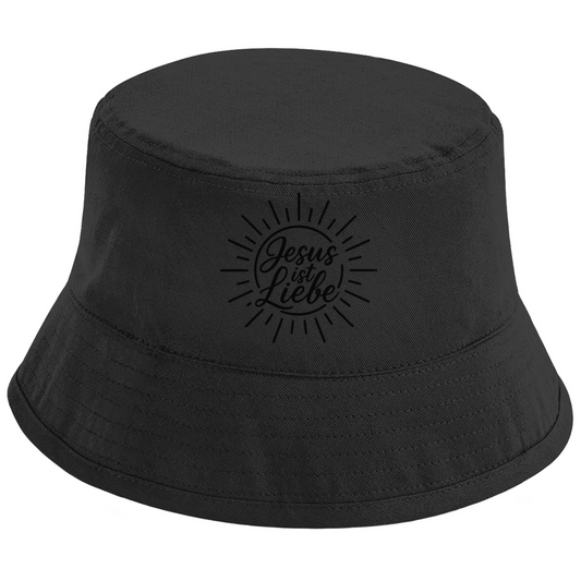 Bucket Hat Jesus ist Liebe