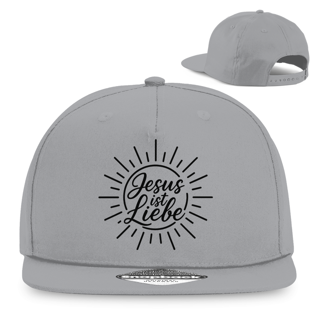 Snapback Rapper Cap Jesus ist Liebe