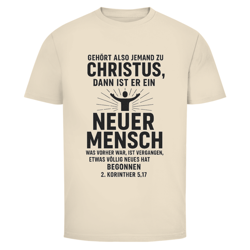 Herren T-Shirt Neuer Mensch in Christus