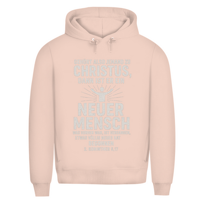 Herren Premium Bio Hoodie Weg,Wahrheit,Leben