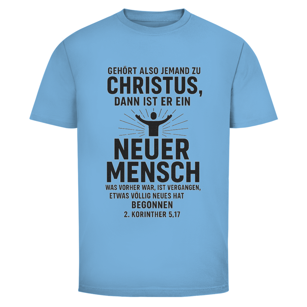 Herren T-Shirt Neuer Mensch in Christus