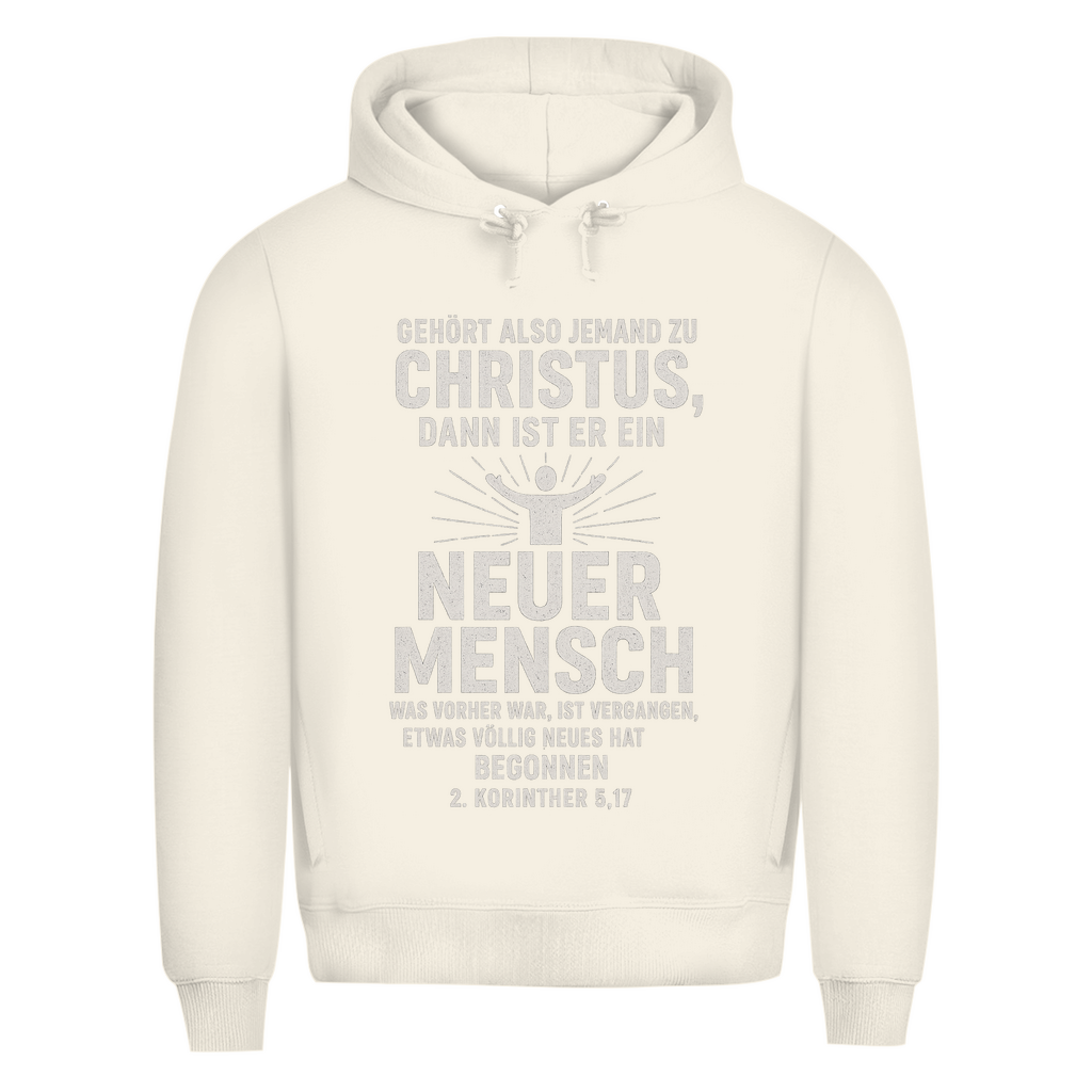 Herren Premium Bio Hoodie Weg,Wahrheit,Leben
