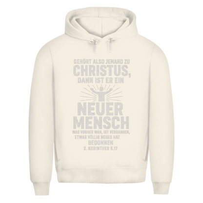 Herren Premium Bio Hoodie Weg,Wahrheit,Leben