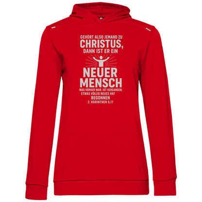 Damen Promo Hoodie Neuer Mensch in Christus