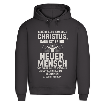Herren Premium Bio Hoodie Weg,Wahrheit,Leben