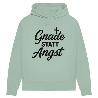 Damen Premium Bio Hoodie Gnade statt Angst