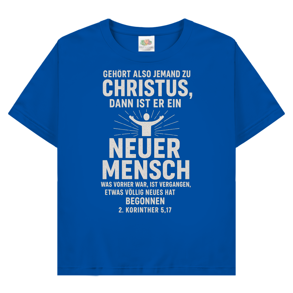 Damen Promo T-Shirt Neuer Mensch in Christus