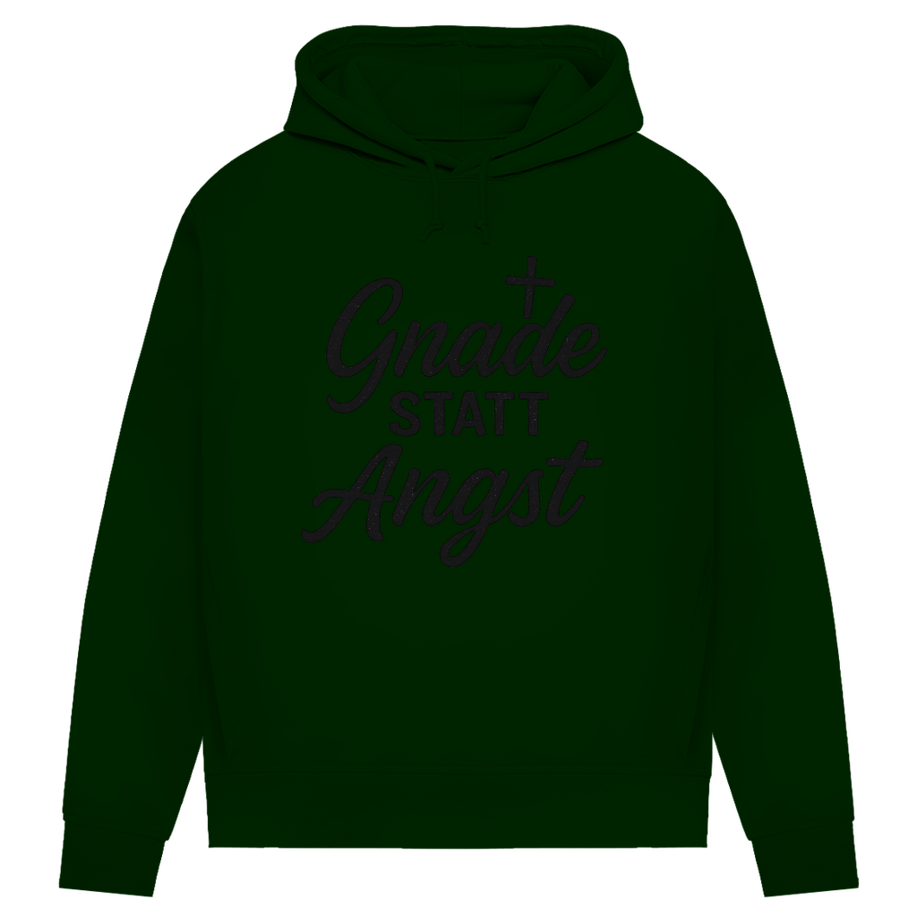 Damen Premium Bio Hoodie Gnade statt Angst