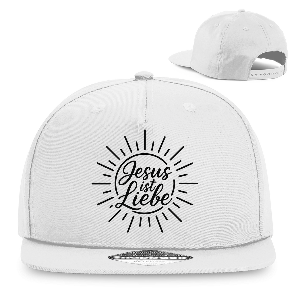Snapback Rapper Cap Jesus ist Liebe