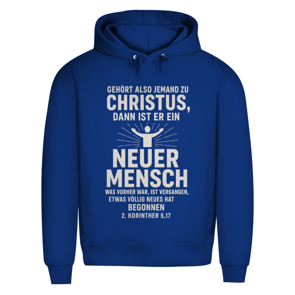 Herren Premium Bio Hoodie Weg,Wahrheit,Leben