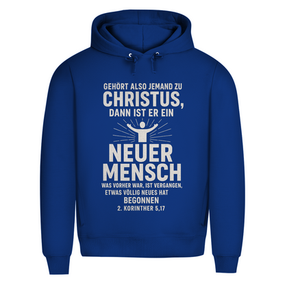 Herren Premium Bio Hoodie Weg,Wahrheit,Leben