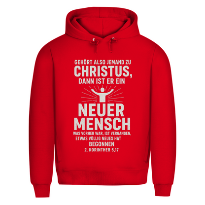 Herren Premium Bio Hoodie Weg,Wahrheit,Leben