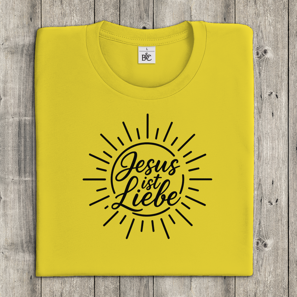 Damen T-Shirt Jesus ist Liebe