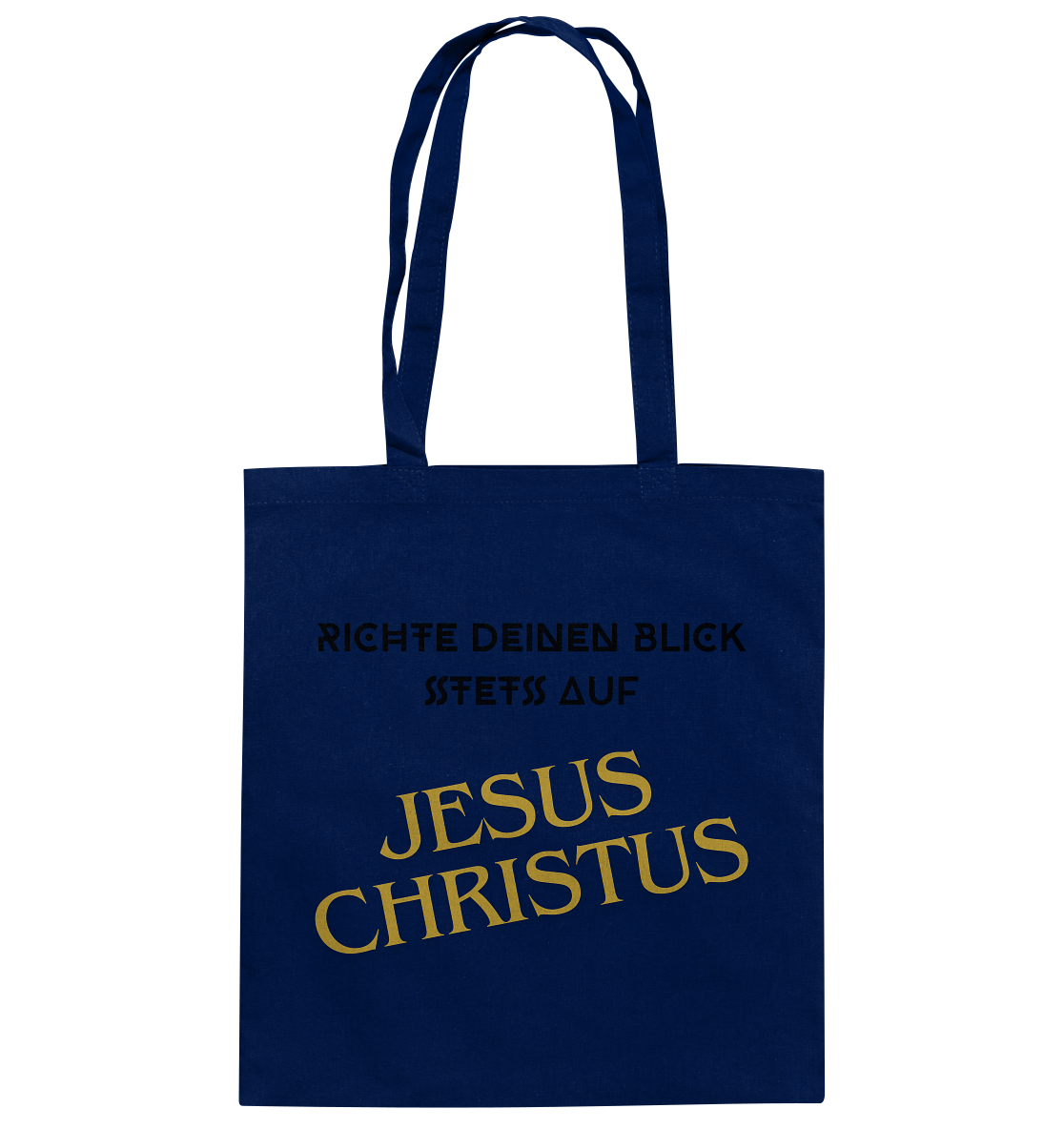 Richte dein blick - Baumwolltasche