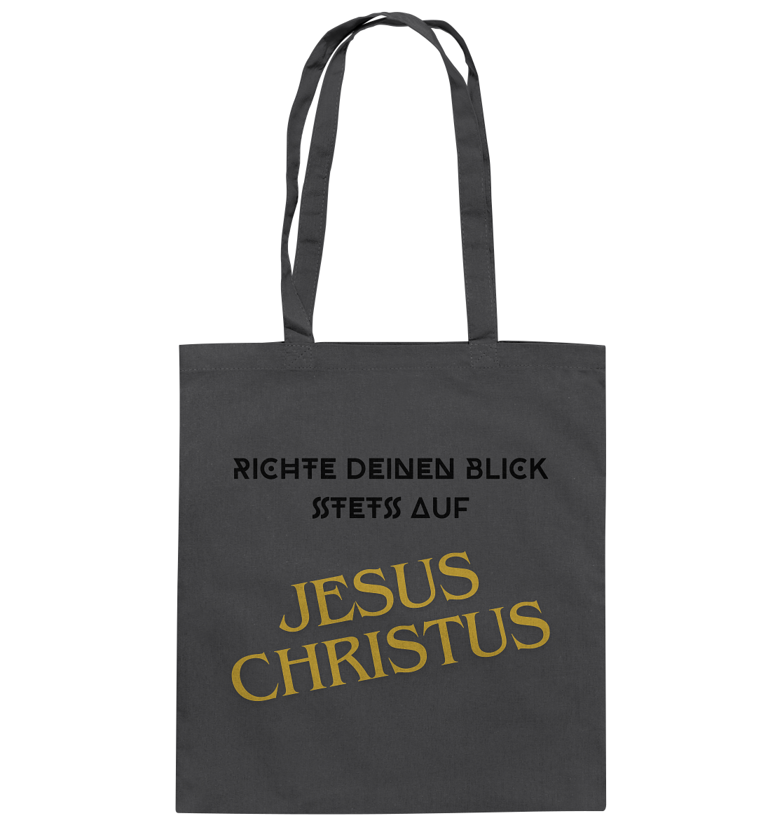 Richte dein blick - Baumwolltasche