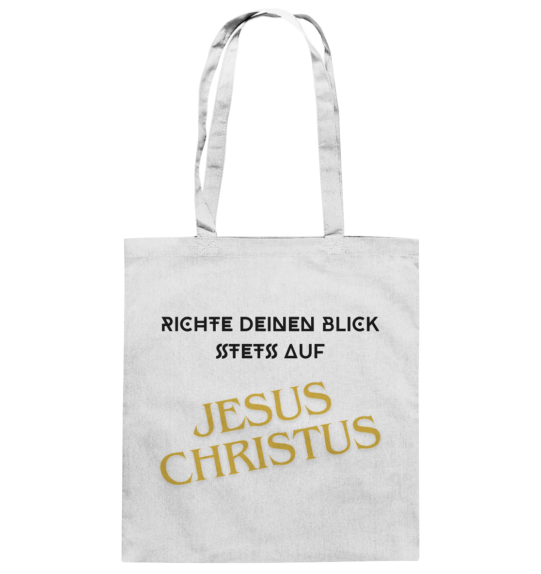 Richte dein blick - Baumwolltasche