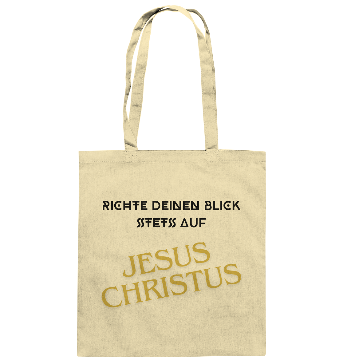Richte dein blick - Baumwolltasche