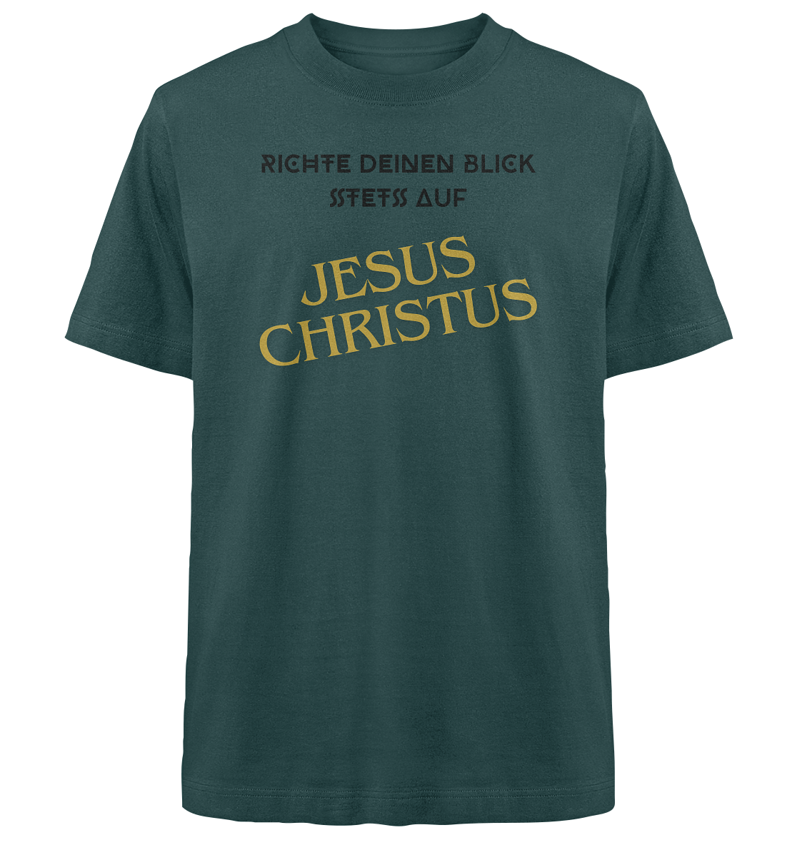 Richte dein blick - Heavy Oversized Organic Shirt