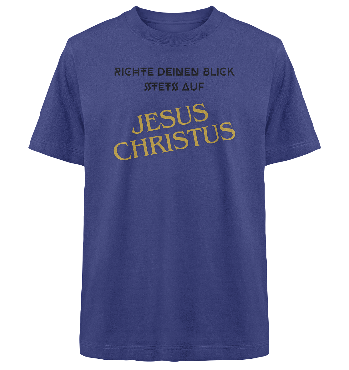 Richte dein blick - Heavy Oversized Organic Shirt