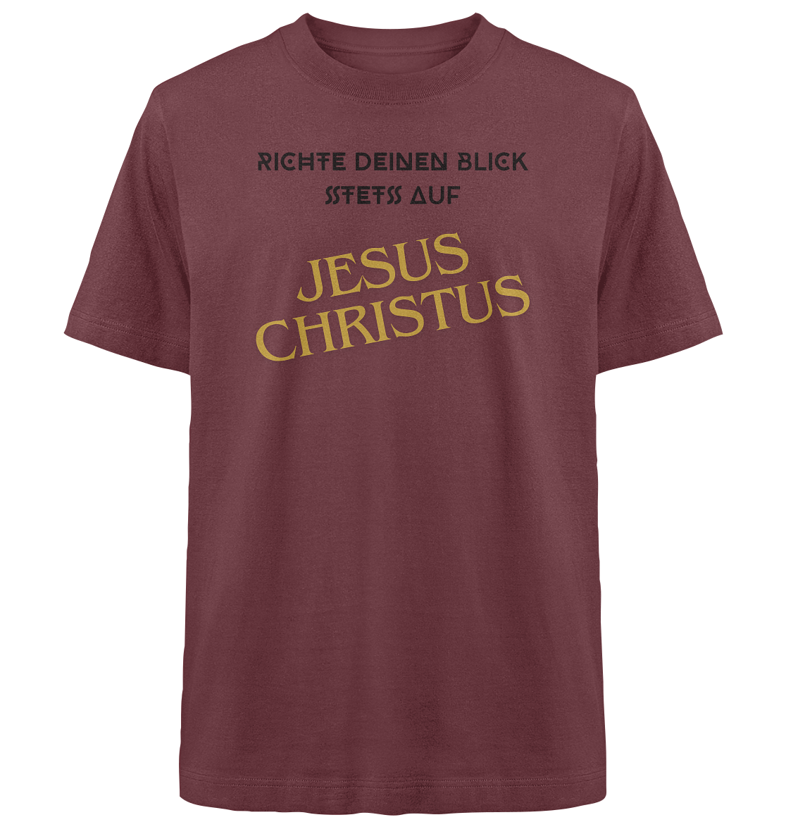 Richte dein blick - Heavy Oversized Organic Shirt