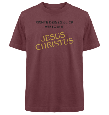 Richte dein blick - Heavy Oversized Organic Shirt