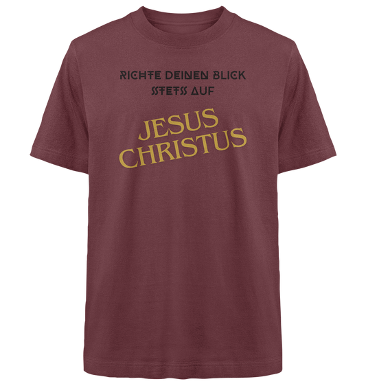 Richte dein blick - Heavy Oversized Organic Shirt