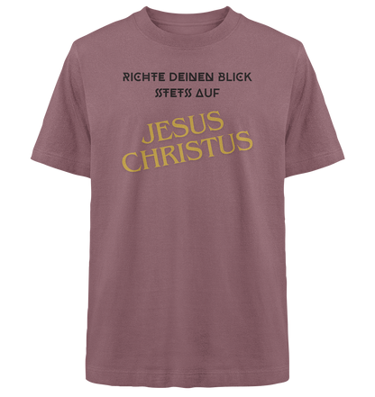 Richte dein blick - Heavy Oversized Organic Shirt