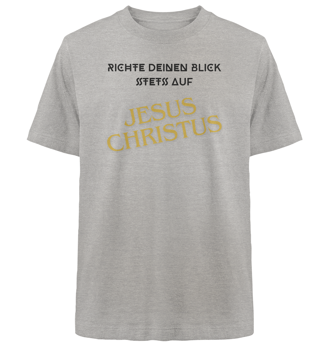 Richte dein blick - Heavy Oversized Organic Shirt