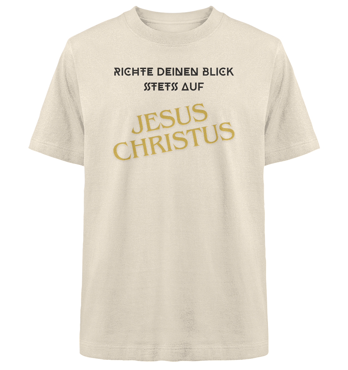 Richte dein blick - Heavy Oversized Organic Shirt