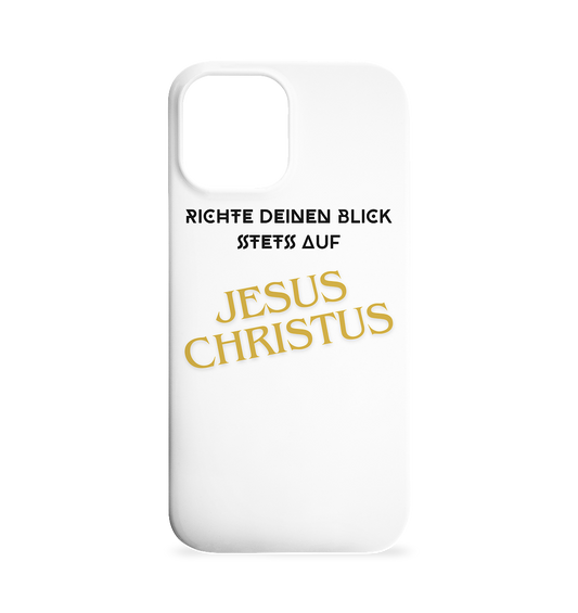 Richte dein blick - Iphone 12 Max Handyhülle