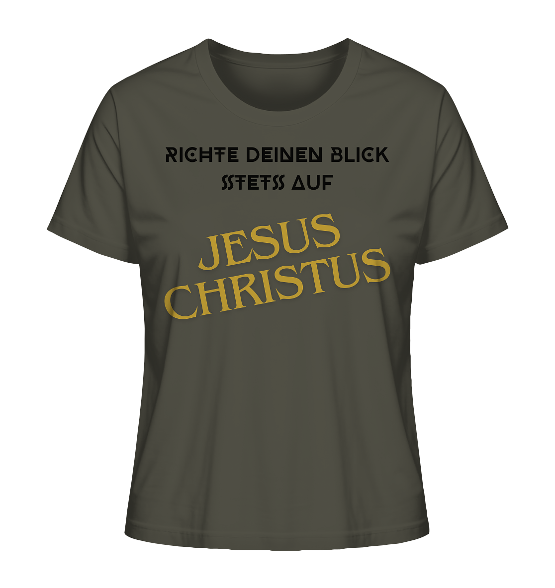 Richte dein blick - Ladies Organic Shirt