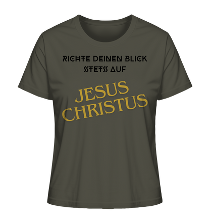 Richte dein blick - Ladies Organic Shirt