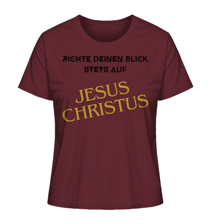 Richte dein blick - Ladies Organic Shirt